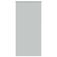 vidaXL Rullgardin mörkläggning ljusgrå 110x210 cm tyg bredd 105,7 cm