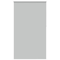 vidaXL Rullgardin mörkläggning ljusgrå 135x210 cm tyg bredd 131,6 cm