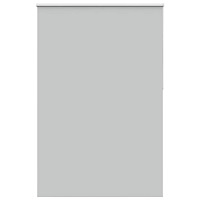 vidaXL Rullgardin mörkläggning ljusgrå 150x210 cm tyg bredd 146,6 cm