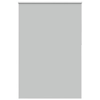 vidaXL Rullgardin mörkläggning ljusgrå 155x210 cm tyg bredd 151,6 cm