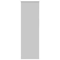 vidaXL Rullgardin mörkläggning ljusgrå 70x230 cm tyg bredd 65,7 cm