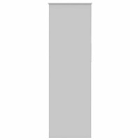 vidaXL Rullgardin mörkläggning ljusgrå 80x230 cm tyg bredd 75,7 cm