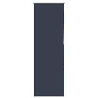 vidaXL Rullgardin mörkläggning marin 55x130 cm tyg bredd 50,7 cm