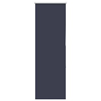 vidaXL Rullgardin mörkläggning marin 50x150 cm tyg bredd 45,7 cm