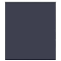 vidaXL Rullgardin mörkläggning marin 135x150 cm tyg bredd 131,6 cm