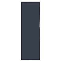 vidaXL Rullgardin mörkläggning marin 55x175 cm tyg bredd 50,7 cm