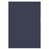vidaXL Rullgardin mörkläggning marin 90x175 cm tyg bredd 85,7 cm