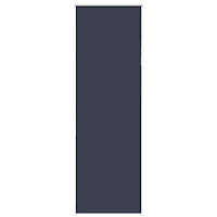 vidaXL Rullgardin mörkläggning marin 65x210 cm tyg bredd 60,7 cm