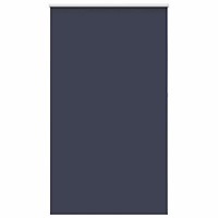 vidaXL Rullgardin mörkläggning marin 140x210 cm tyg bredd 136,6 cm