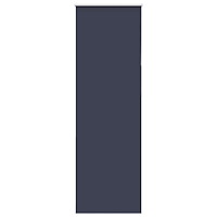 vidaXL Rullgardin mörkläggning marin 65x230 cm tyg bredd 60,7 cm