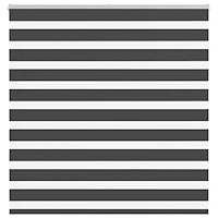 vidaXL Zebra rullgardin svart 150x100 cm tyg bredd 145,9 cm polyester