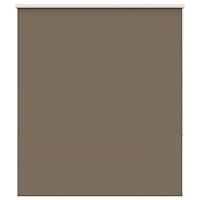 vidaXL Mörkläggningsgardin kaffe 120x150 cm tyg bredd 116,6 cm
