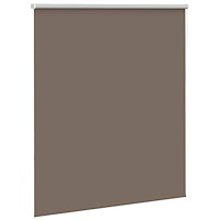vidaXL Mörkläggningsgardin kaffe 120x150 cm tyg bredd 116,6 cm