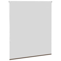 vidaXL Mörkläggningsgardin kaffe 120x150 cm tyg bredd 116,6 cm