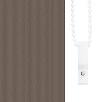 vidaXL Mörkläggningsgardin kaffe 120x150 cm tyg bredd 116,6 cm