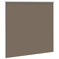 vidaXL Mörkläggningsgardin kaffe 165x150 cm tyg bredd 161,6 cm