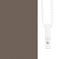 vidaXL Mörkläggningsgardin kaffe 165x150 cm tyg bredd 161,6 cm