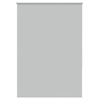 vidaXL Rullgardin mörkläggning ljusgrå 100x175 cm tyg bredd 95,7 cm