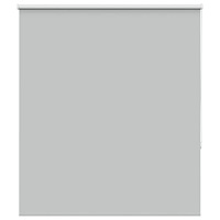vidaXL Rullgardin mörkläggning ljusgrå 125x175 cm tyg bredd 121,6 cm