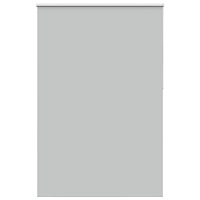 vidaXL Rullgardin mörkläggning ljusgrå 155x230 cm tyg bredd 151,6 cm