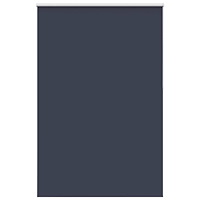 vidaXL Rullgardin mörkläggning marin 150x230 cm tyg bredd 146,6 cm
