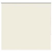 vidaXL Rullgardin mörkläggning naturvit 165x130 cm tygbredd 161,6 cm