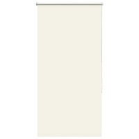 vidaXL Rullgardin mörkläggning naturvit 65x150 cm tygbredd 60,7 cm