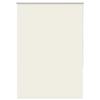 vidaXL Rullgardin mörkläggning naturvit 95x150 cm tyg bredd 90,7 cm