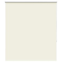 vidaXL Rullgardin mörkläggning naturvit 140x150 cm tygbredd 136,6 cm