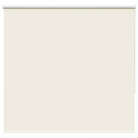 vidaXL Rullgardin mörkläggning naturvit 160x150 cm tygbredd 156,6 cm