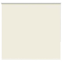 vidaXL Rullgardin mörkläggning naturvit 165x150 cm tygbredd 161,6 cm