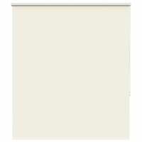 vidaXL Rullgardin mörkläggning naturvit 135x175 cm tyg bredd 131,6 cm