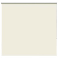 vidaXL Rullgardin mörkläggning naturvit 150x175 cm tyg bredd 146,6 cm