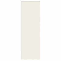 vidaXL Rullgardin mörkläggning naturvit 70x210 cm tyg bredd 65,7 cm