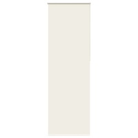 vidaXL Rullgardin mörkläggning naturvit 75x210 cm tygbredd 70,7 cm