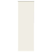 vidaXL Rullgardin mörkläggning naturvit 80x210 cm tygbredd 75,7 cm