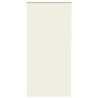 vidaXL Rullgardin mörkläggning naturvit 110x210 cm tygbredd 105,7 cm