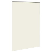 vidaXL Rullgardin mörkläggning naturvit 150x210 cm tyg bredd 146,6 cm