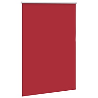 vidaXL Rullgardin mörkläggningsröd 95x150 cm tyg bredd 90,7 cm