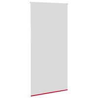 vidaXL Rullgardin mörkläggningsröd 95x230 cm tygbredd 90,7 cm