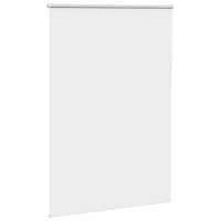 vidaXL Rullgardin mörkläggningsgardin vit 95x150 cm tygbredd 90,7 cm