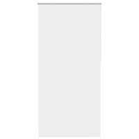 vidaXL Rullgardin mörkläggningsgardin vit 115x230 cm tyg bredd 110,7cm