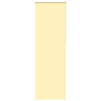 vidaXL Rullgardin mörkläggningsgul 65x210 cm tyg bredd 60,7 cm