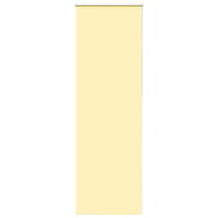 vidaXL Rullgardin mörkläggningsgul 70x210 cm tygbredd 65,7 cm