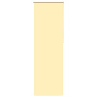 vidaXL Rullgardin mörkläggningsgul 85x210 cm tygbredd 80,7 cm