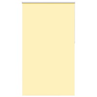 vidaXL Rullgardin mörkläggningsgul 120x210 cm tyg bredd 116,6 cm
