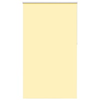 vidaXL Rullgardin mörkläggningsgul 130x210 cm tygbredd 126,6 cm