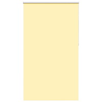 vidaXL Rullgardin mörkläggningsgul 135x210 cm tyg bredd 131,6 cm