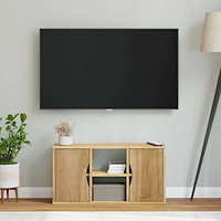 vidaXL TV-bänk "ODDA" 79x24x40 cm massiv furu