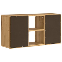 vidaXL TV-bänk "ODDA" 79x24x40 cm massiv furu